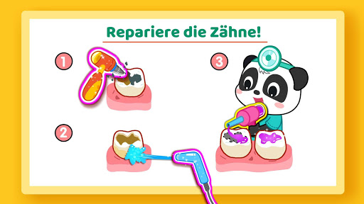 Baby Panda: Zahnpflege Bildschirmfoto 4