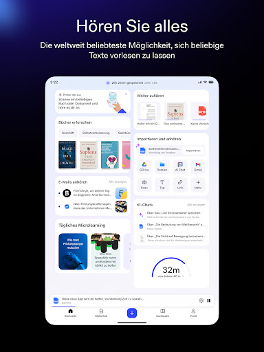 Speechify: KI-Vorlese-App Bildschirmfoto 13