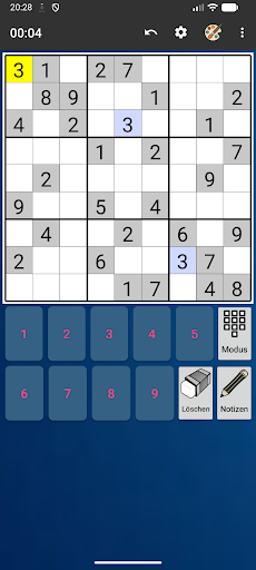 Sudoku ohne Werbung offline Bildschirmfoto 2