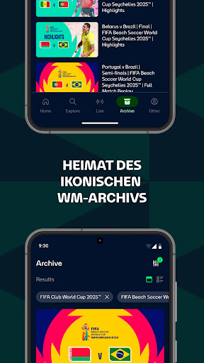 FIFA+ | Fußball live streaming Bildschirmfoto 3