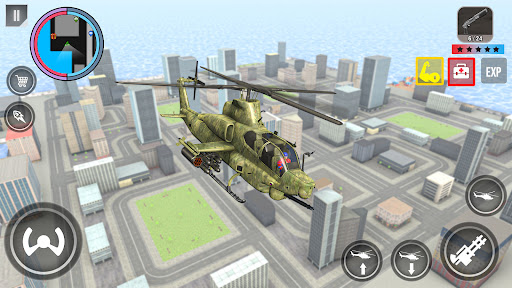 Rope Action City Fighting Game Bildschirmfoto 5