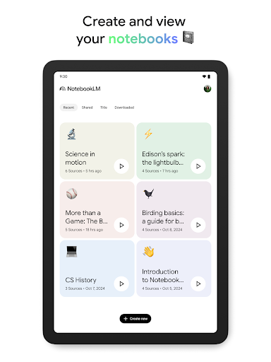 Google NotebookLM Bildschirmfoto 8