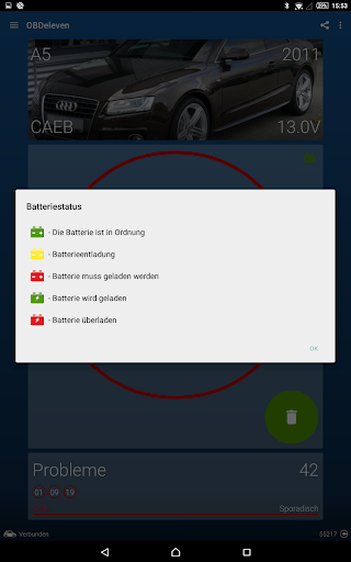 OBDeleven VAG Autodiagnose Bildschirmfoto 5