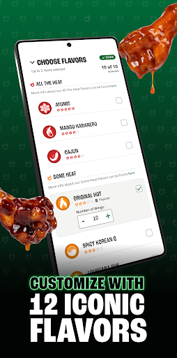 Wingstop Bildschirmfoto 1