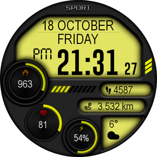 Digital Iwasa Watch Face Bildschirmfoto 18