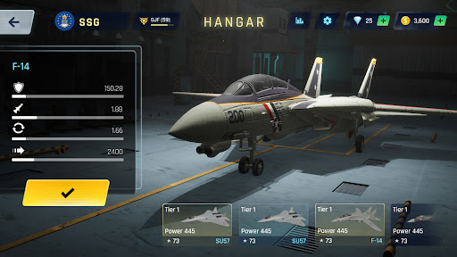 Sky Warriors: Flugzeugspiel Bildschirmfoto 3