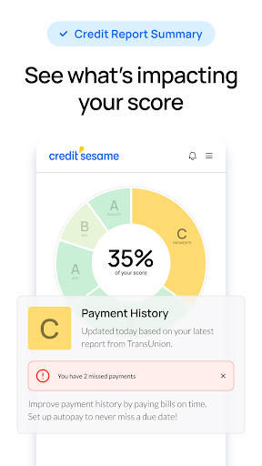 Credit Sesame: Grow your score Bildschirmfoto 5