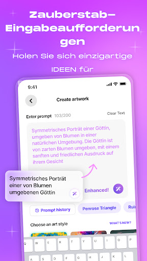 WOMBO Dream: KI-Kunstgenerator Bildschirmfoto 3