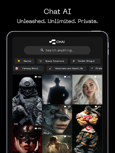 Chai: Chat AI Platform Bildschirmfoto 8