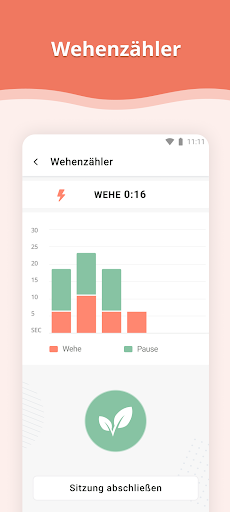 Schwangerschafts-App Bildschirmfoto 5