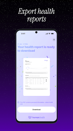 Human Health Tracker Bildschirmfoto 4