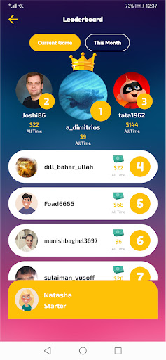 Play and Win-Win Cash Prizes! Bildschirmfoto 2
