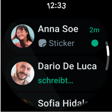 WhatsApp Messenger Bildschirmfoto 4