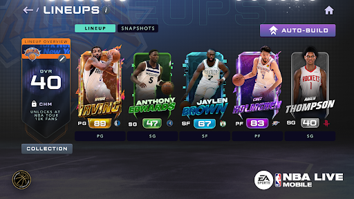 EA SPORTS™ NBA LIVE Mobile Bildschirmfoto 4