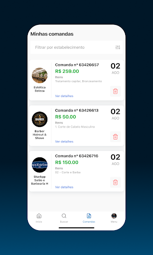 AppBarber: Cliente Bildschirmfoto 6