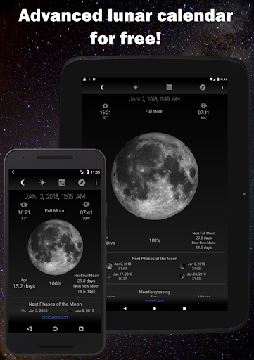 Moon Phase Calendar Bildschirmfoto 10