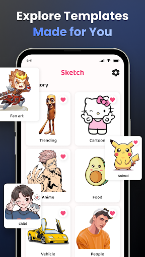 AR Drawing Sketch Paint App Bildschirmfoto 4