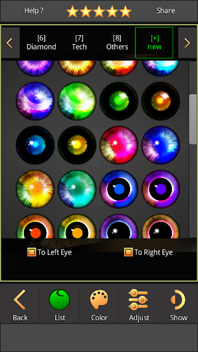 FoxEyes - Change Eye Color Bildschirmfoto 19