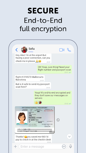 Zangi Messenger Bildschirmfoto 13