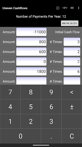 10bii Financial Calculator Bildschirmfoto 11