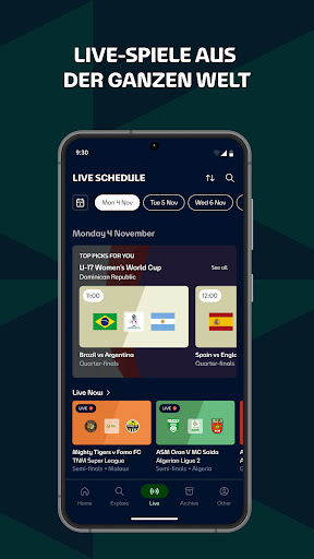 FIFA+ | Fußball live streaming Bildschirmfoto 6