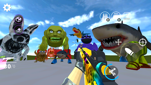 Nextbots In Backrooms: Shooter Bildschirmfoto 8