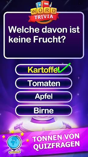 Word Trivia - Worträtselspiele Bildschirmfoto 3
