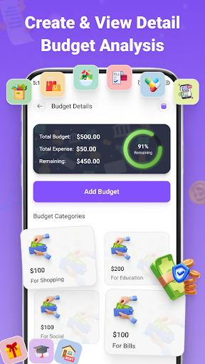 Money Tracker: Smart Budget Bildschirmfoto 8