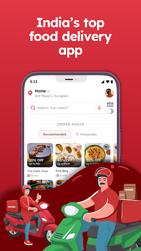 Zomato: Food Delivery & Dining Bildschirmfoto 2