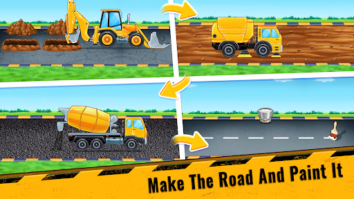 Kids Road Builder - Kids Games Bildschirmfoto 6