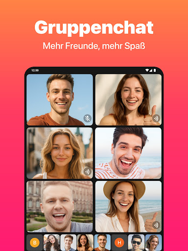 JusTalk - Video-Chat & Anrufe Bildschirmfoto 4