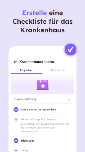 Schwangerschafts-App - Momly Bildschirmfoto 4