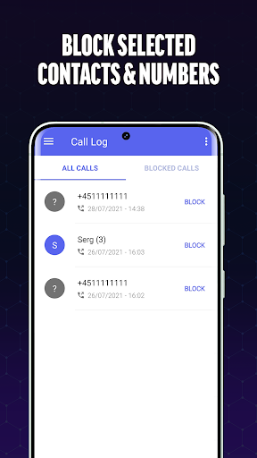 Call Blocker - Block Numbers Bildschirmfoto 5