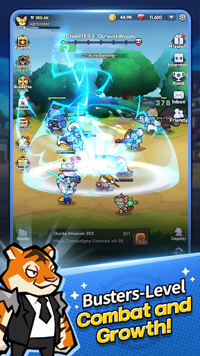 Animal Busters : Idle RPG Bildschirmfoto 2