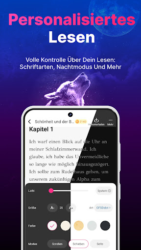 NovelFlow-Unbegrenzte Bücher Bildschirmfoto 1