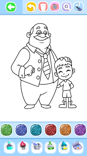 Family Love Coloring Book Bildschirmfoto 11