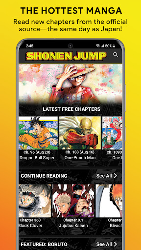 Shonen Jump Manga & Comics Bildschirmfoto 2