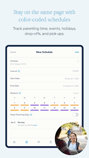 OurFamilyWizard Co-Parent App Bildschirmfoto 19