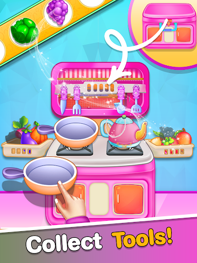 Kitchen Crush : Cooking Games Bildschirmfoto 5