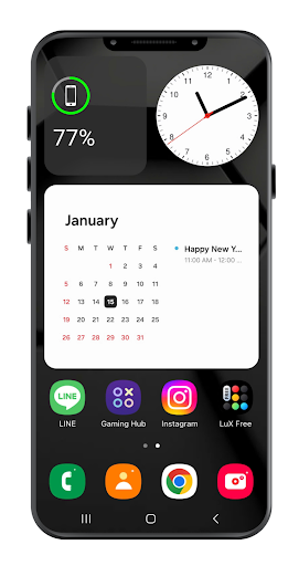 S26 Launcher One Ui inspiriert Bildschirmfoto 4
