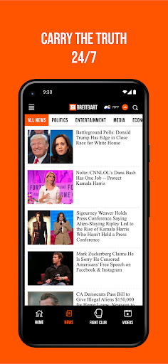 Breitbart Bildschirmfoto 1