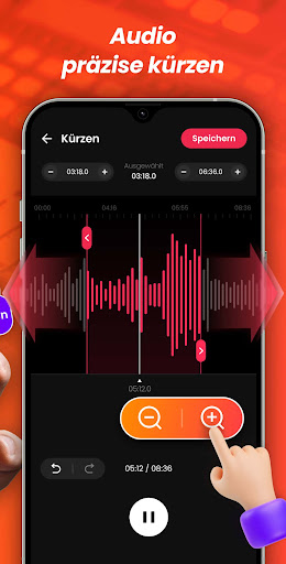 Audio-Editor, Musik Schneiden Bildschirmfoto 4
