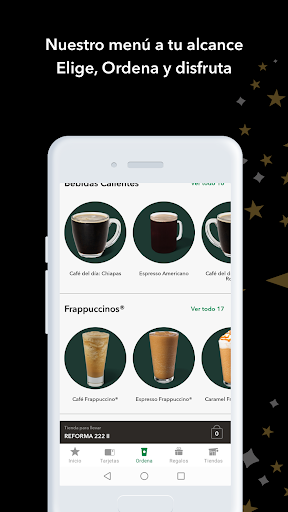 Starbucks México Bildschirmfoto 5