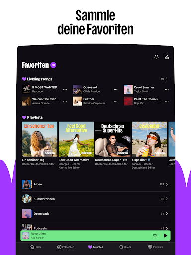 Deezer: Musik & Hörbücher Bildschirmfoto 8