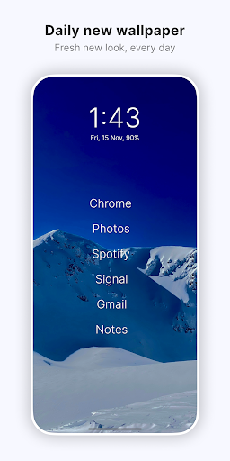 Olauncher. Minimal AF Launcher Bildschirmfoto 1