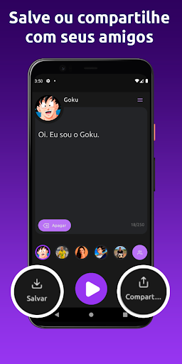 Vozes Clonadas Bildschirmfoto 2