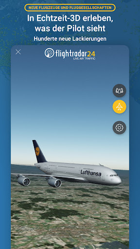 Flightradar24 - Flight tracker Bildschirmfoto 1
