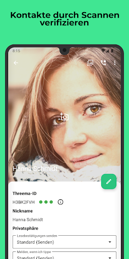 Threema. Der sichere Messenger Bildschirmfoto 3