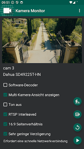 IP Kamera Monitor - cctv Bildschirmfoto 2