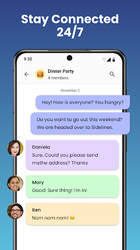 Messenger Chat Home Bildschirmfoto 1
